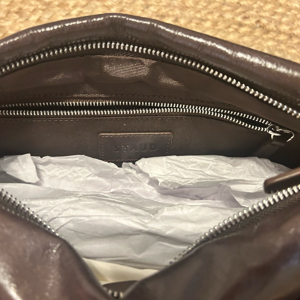 NWT • STAUD mini Ronnie bag in Espresso leather - Picture 5 of 16